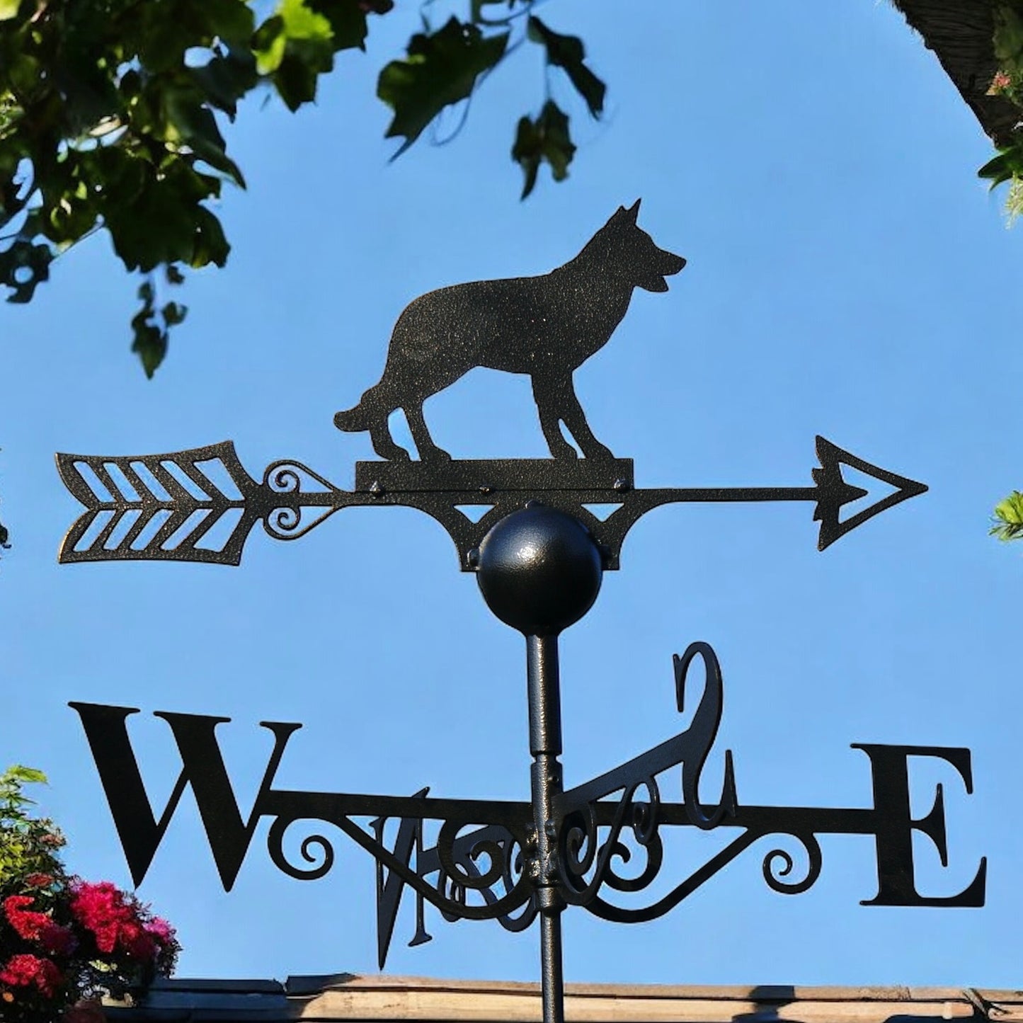 A Alsatian Weathervane from Fig and Rose.