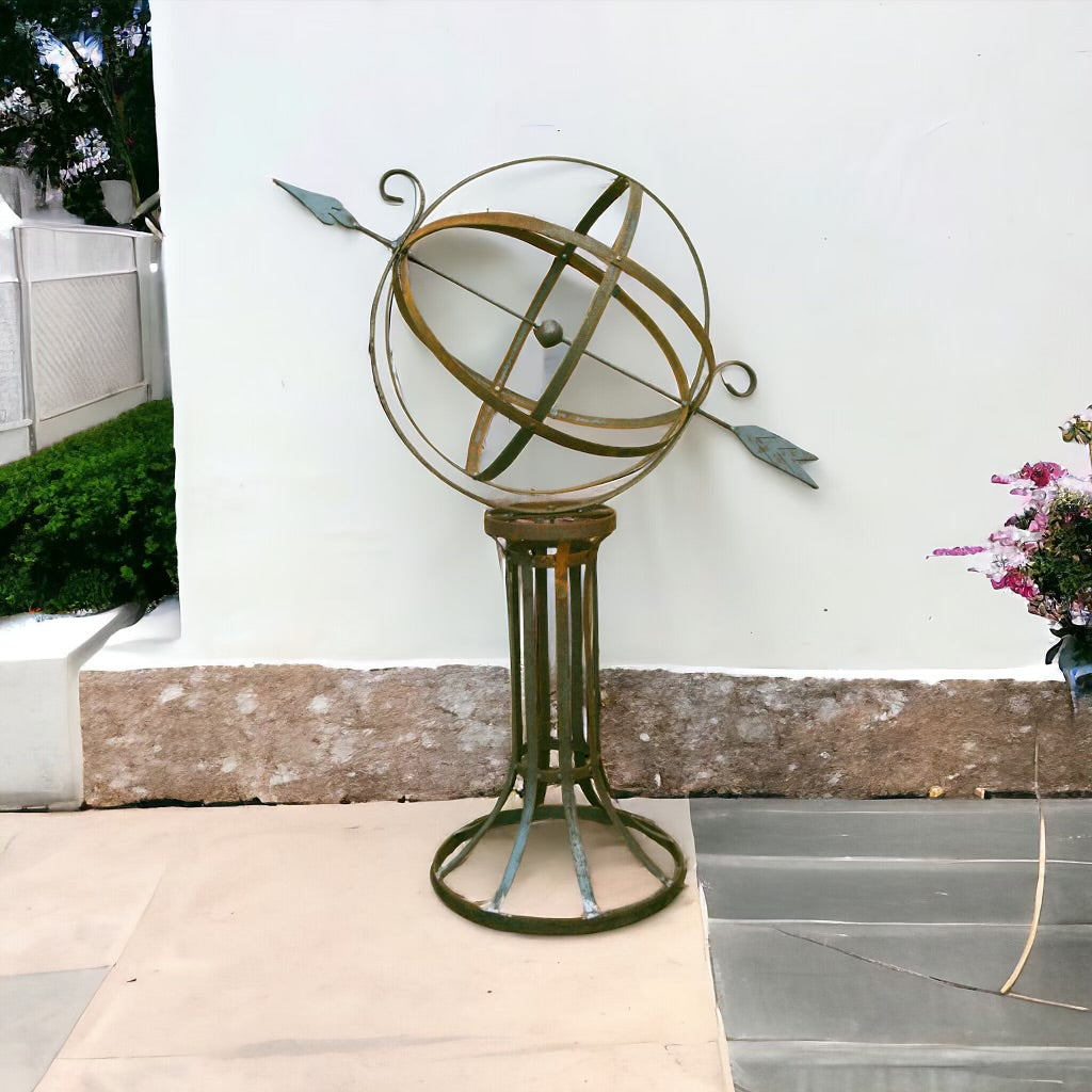 Stunning Rusty Armillary from Fig and Rose