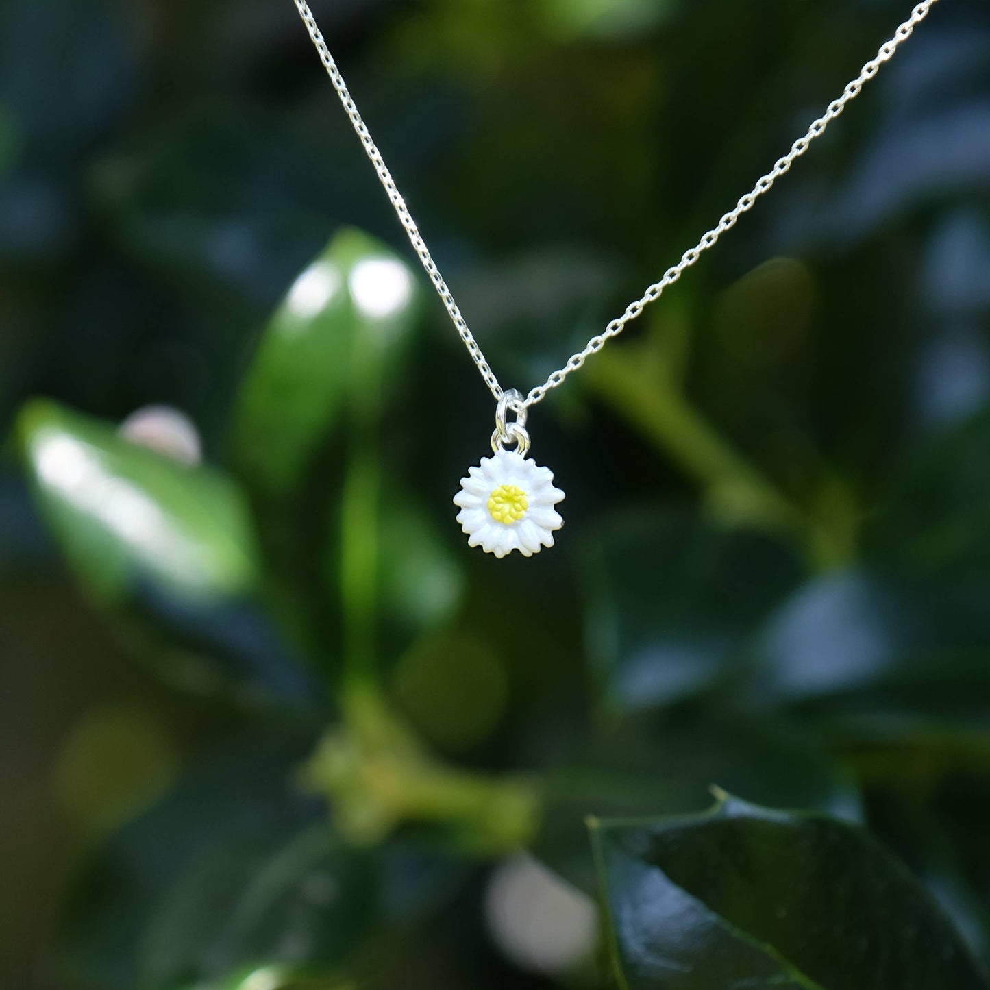 A Daisy Necklace available to buy from Fig and Rose Home.