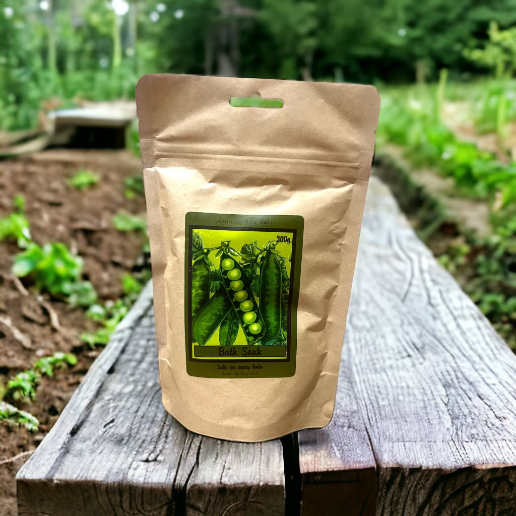 Allotment Gardener's Bath Salts from Fig and Rose
