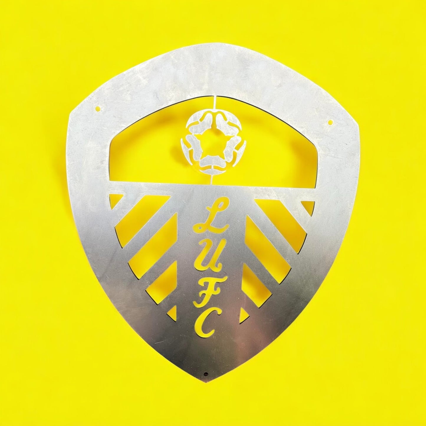 Leeds united garden plaque from Fig and Rose.