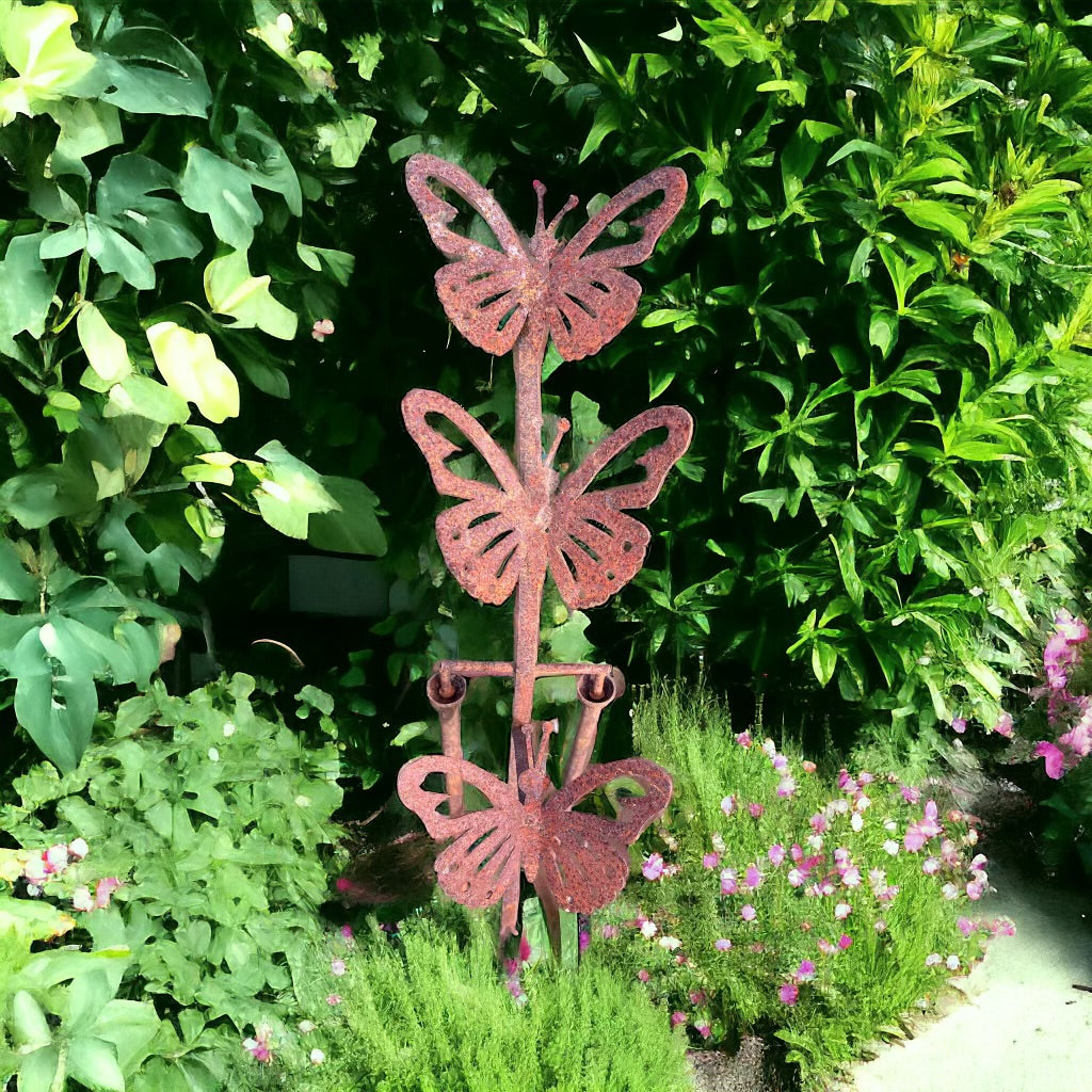 Balancing Butterflies from Fig and Rose