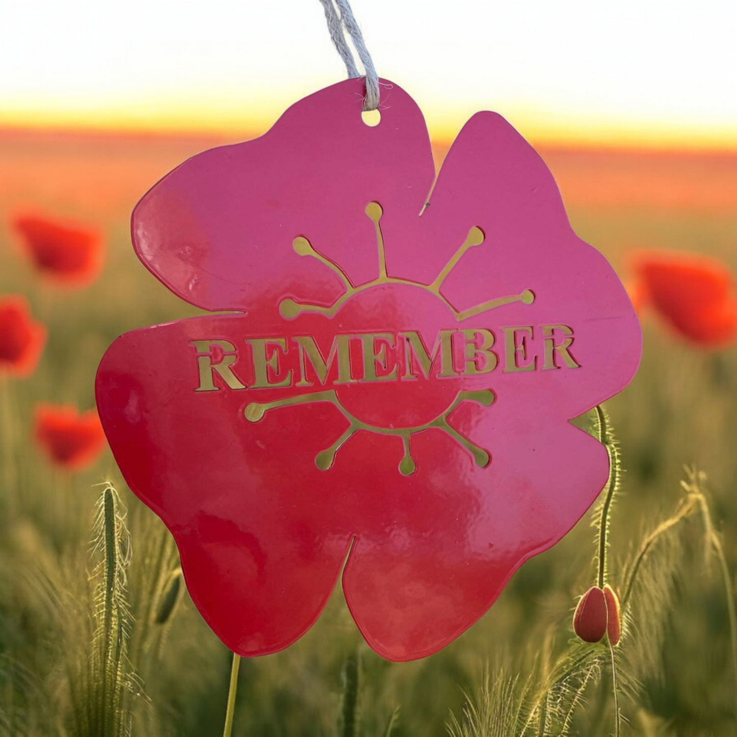 Remembrance Poppy for the Garden from Fig and Rose.