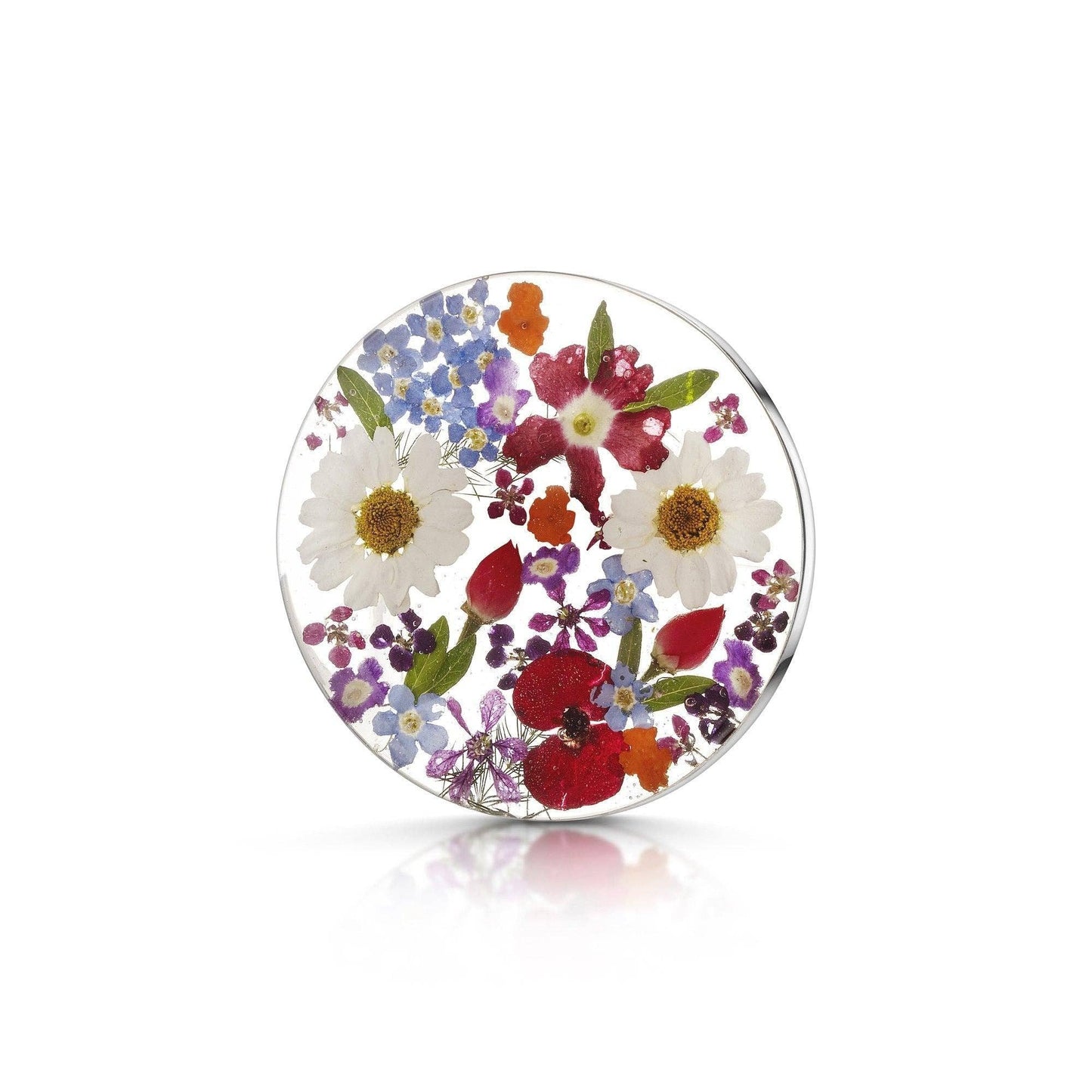 A Resin Flower Brooch available to buy from Fig and Rose Home.