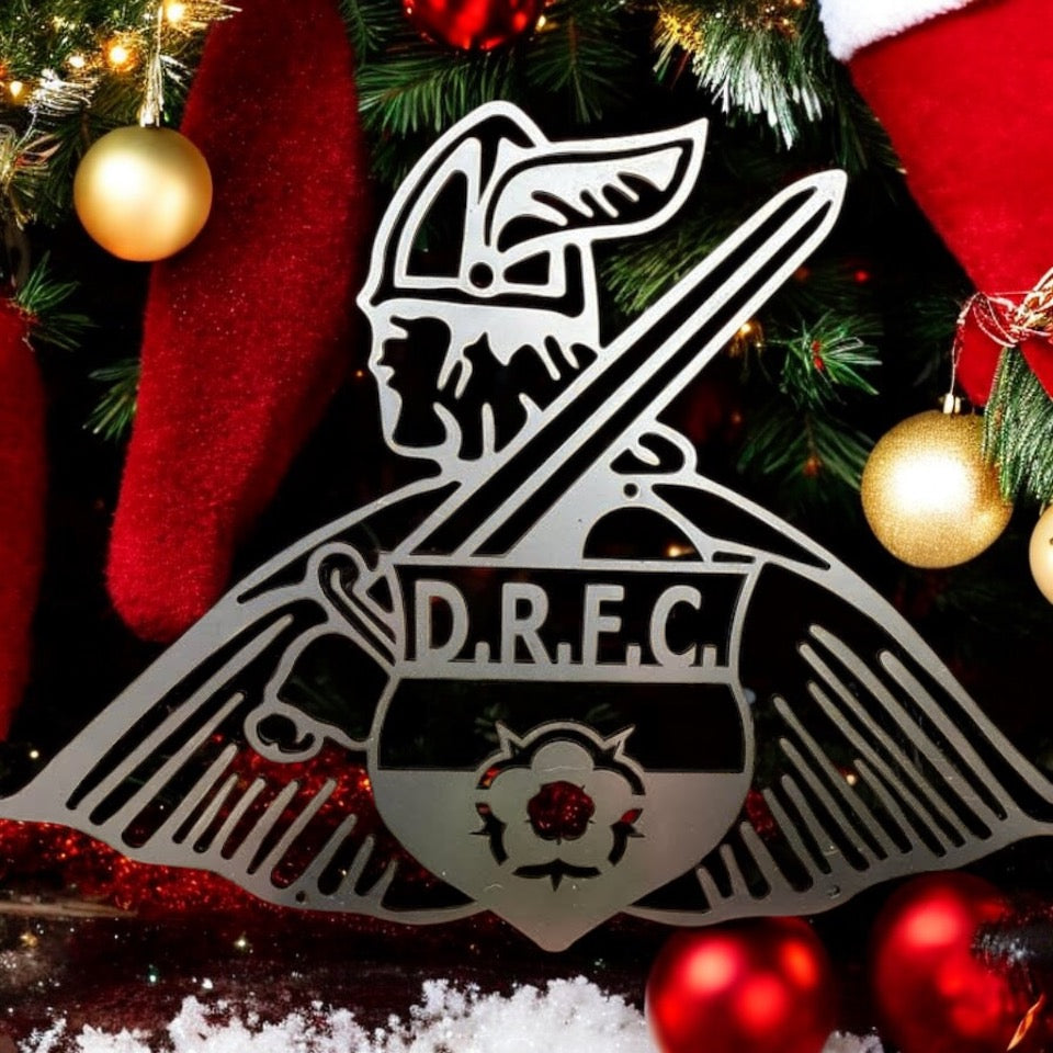 Doncaster Rovers Metal Plaque from Fig and Rose
