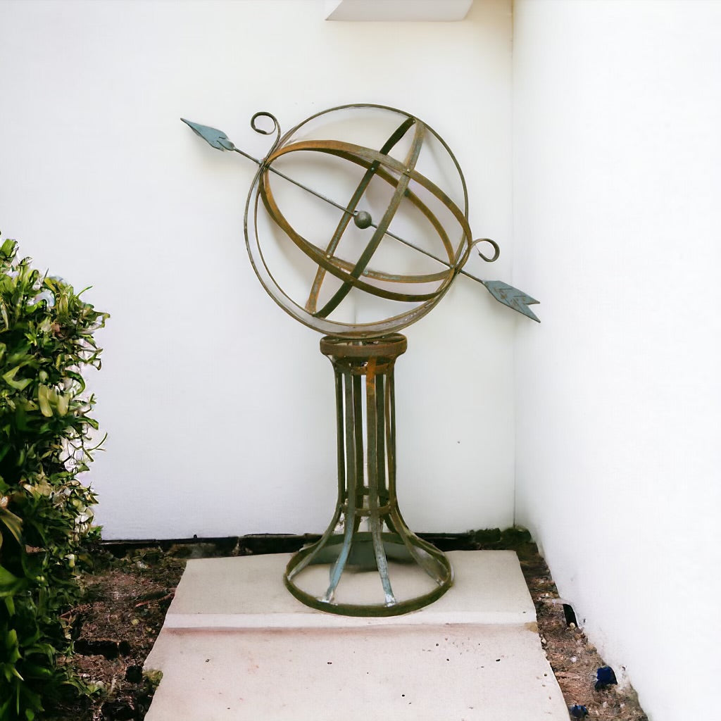 Stunning Rusty Armillary from Fig and Rose