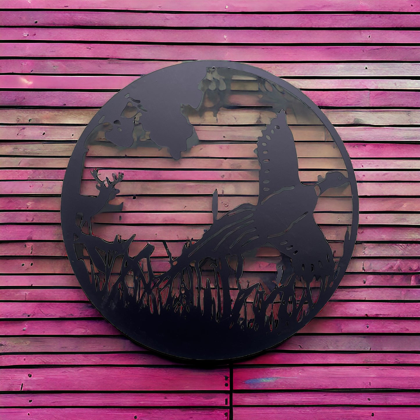 Pheasant Plaque from Fig and Rose