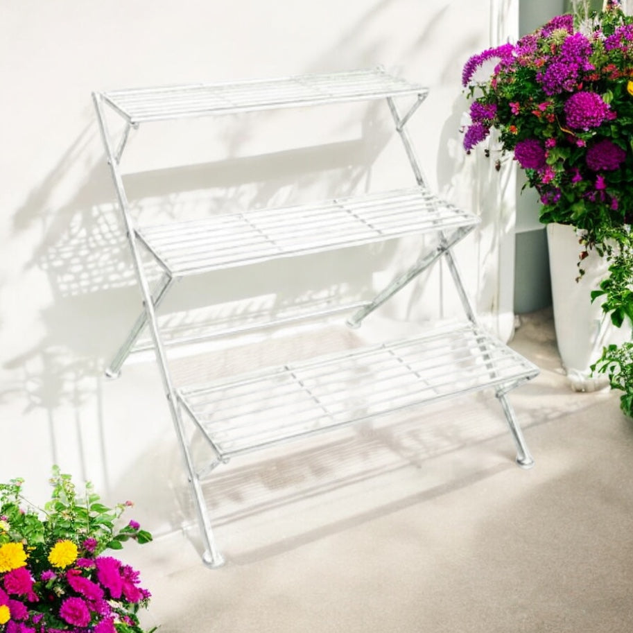 Three Tier Plant and Garden Stand from Fig and Rose