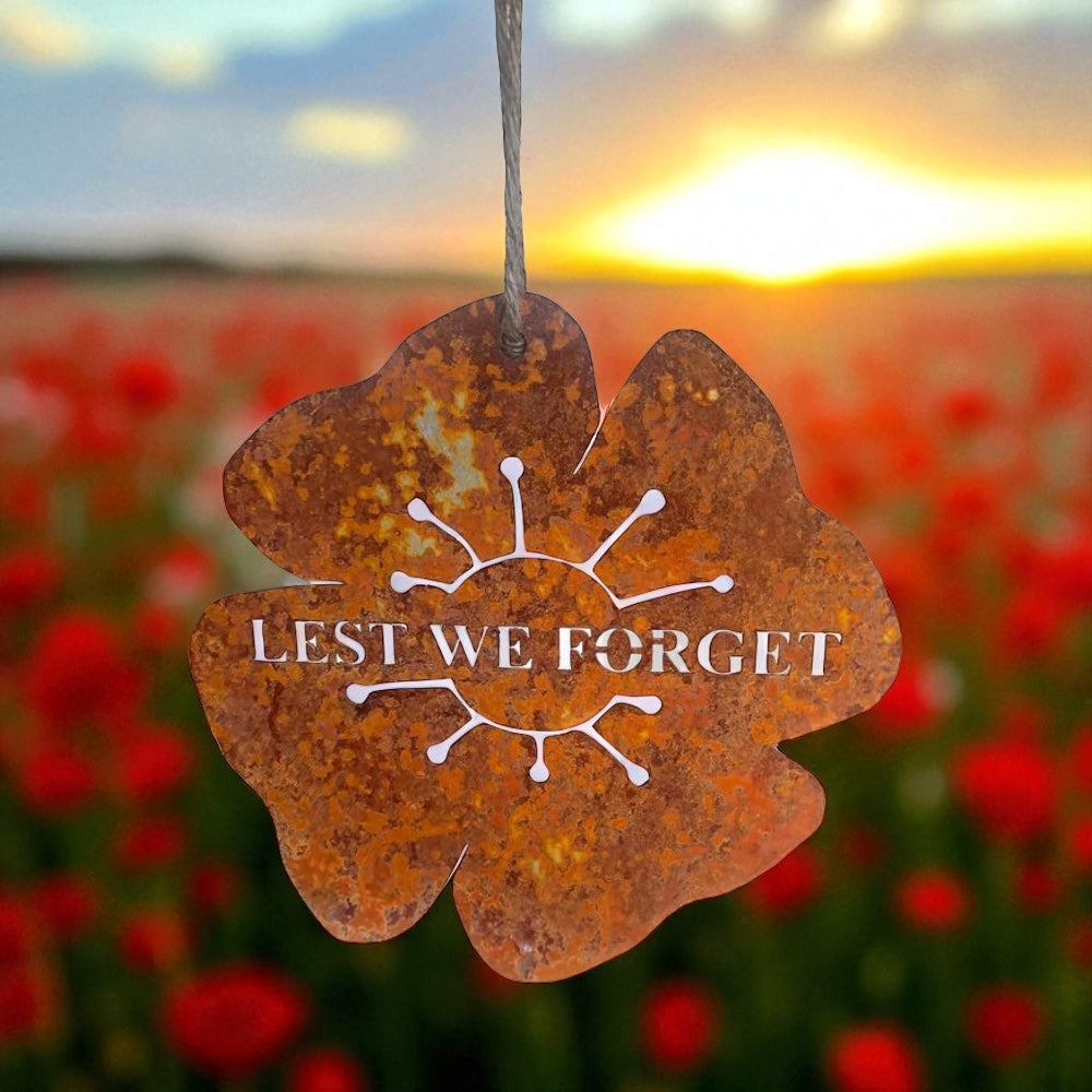 Metal Falling Leaves Garden Quotes