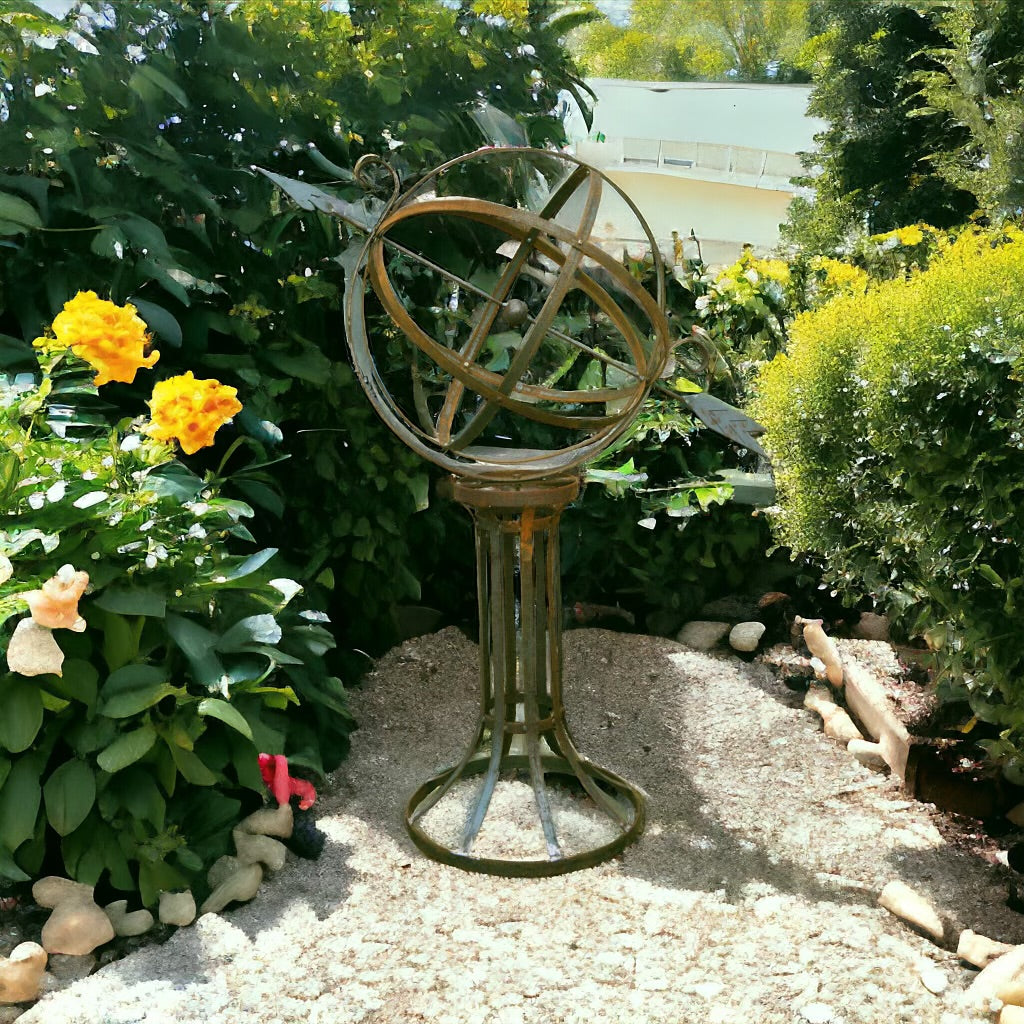 Stunning Rusty Armillary from Fig and Rose