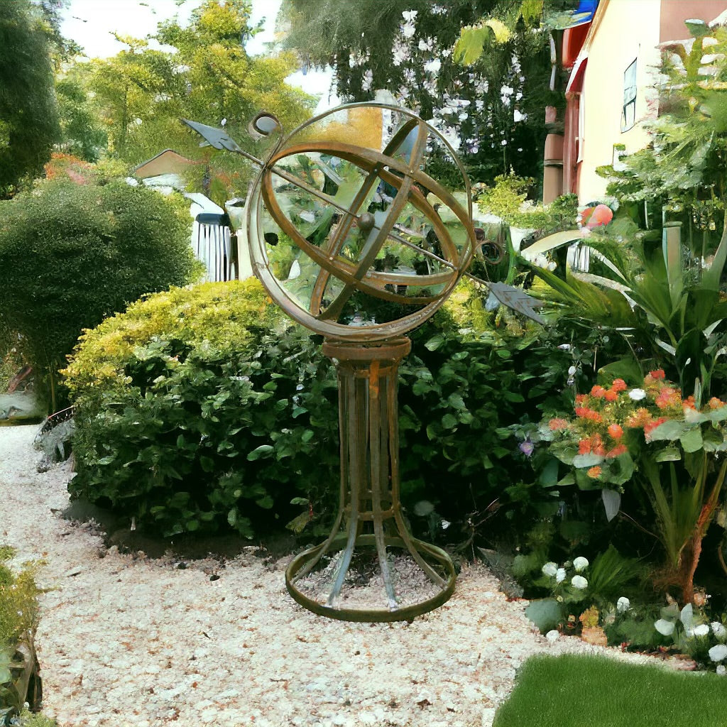Stunning Rusty Armillary from Fig and Rose