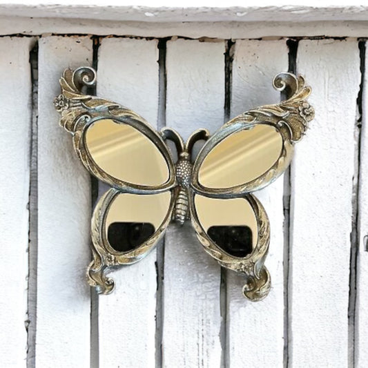 Mirror Butterfly Outdoor Wall Decor from Fig and Rose