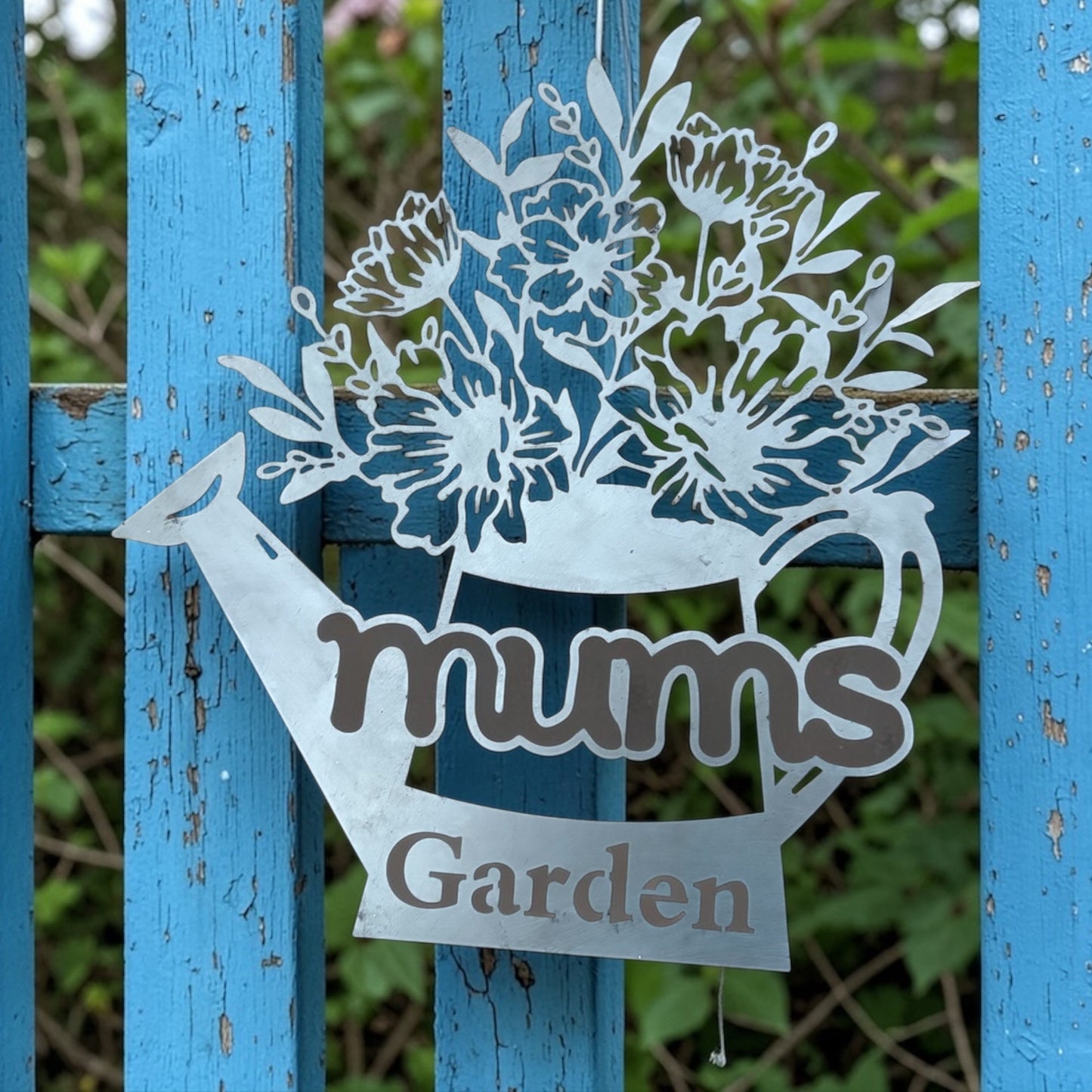 A Limited Edition Mum’s Garden Watering Can Plaque from Fig and Rose.