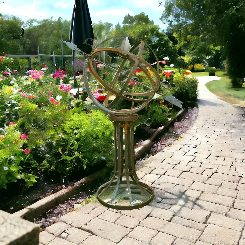 Stunning Rusty Armillary from Fig and Rose