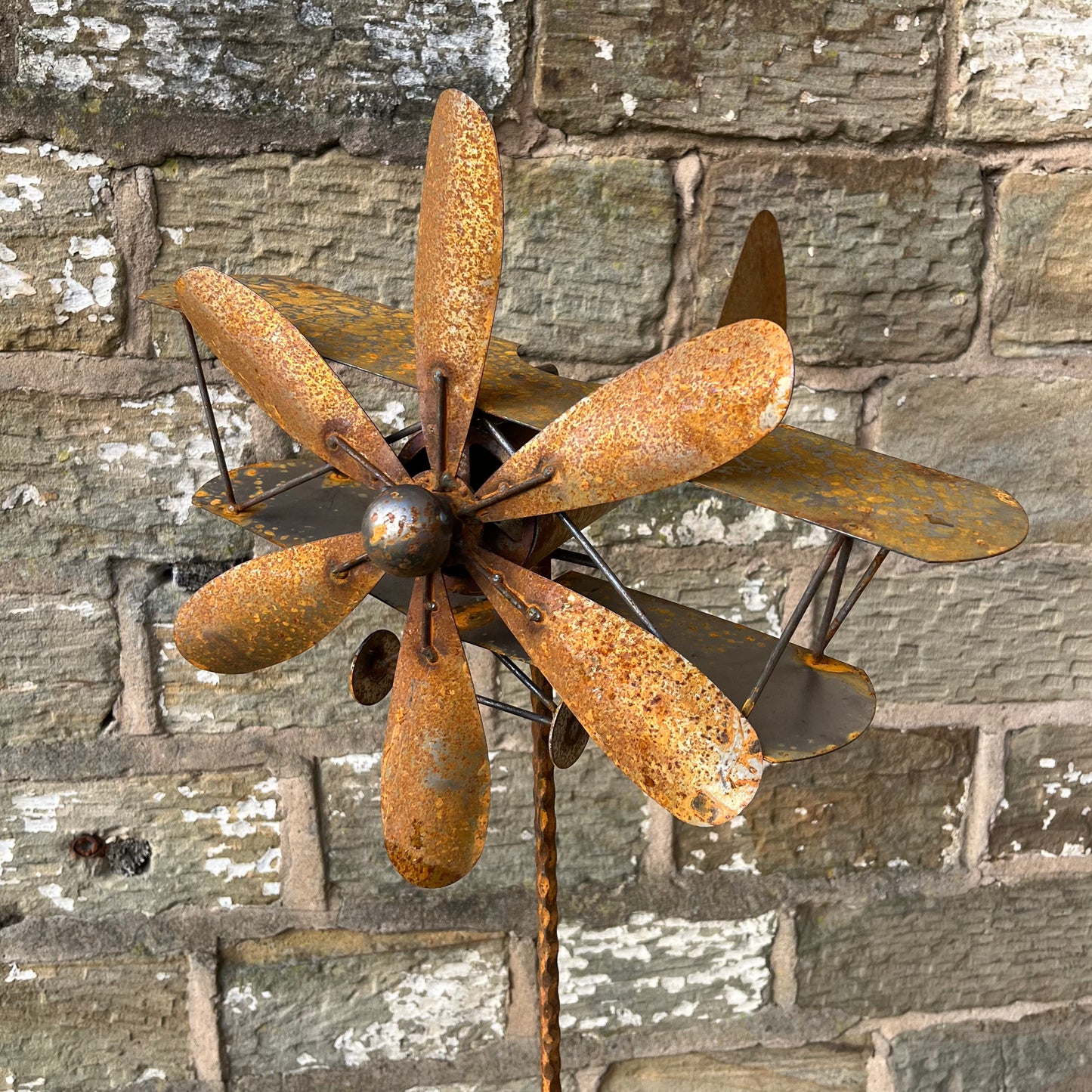 Rusty Plane Stake from Fig and Rose