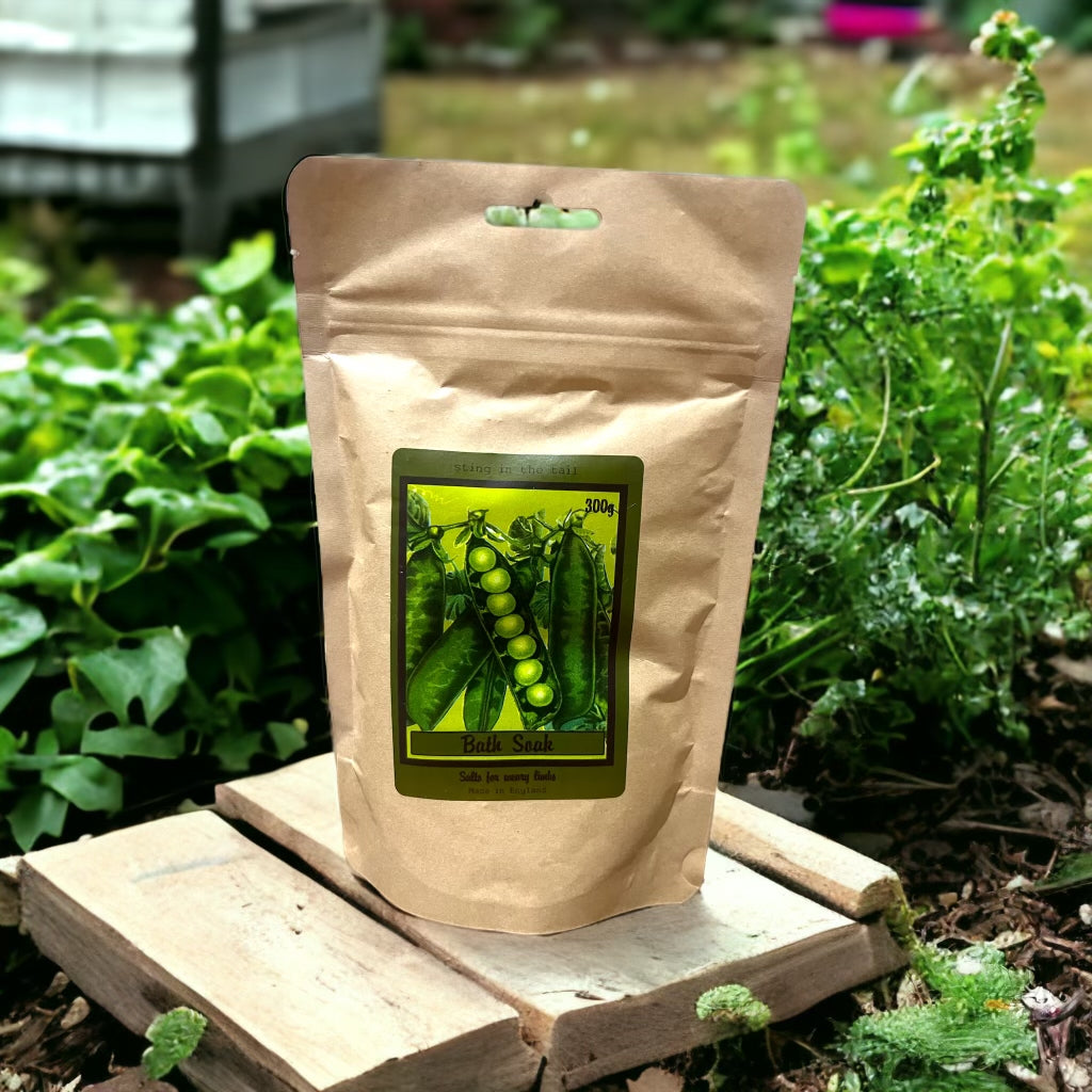 Allotment Gardener's Bath Salts from Fig and Rose
