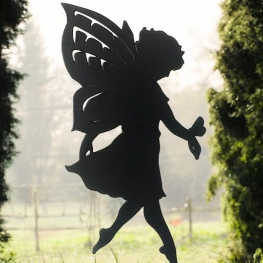 Standing Metal Fairy from Fig and Rose