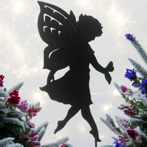 Standing Metal Fairy from Fig and Rose