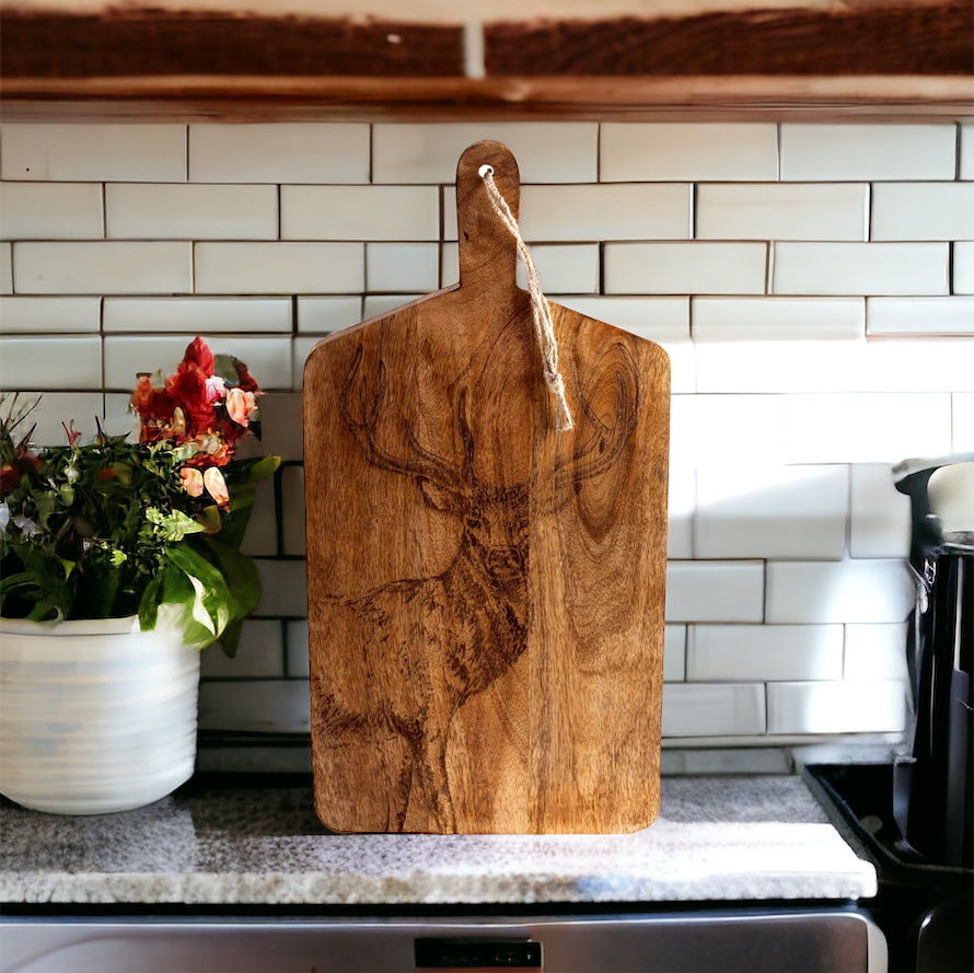 Stag Chopping Boardfrom Fig and Rose