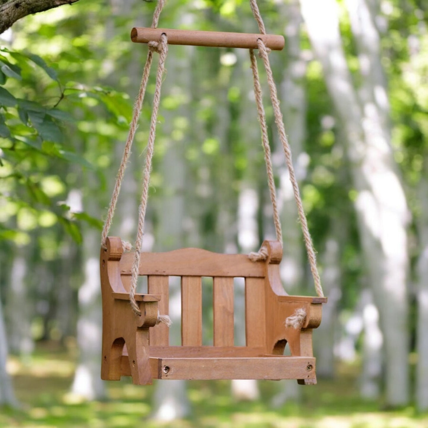 Swing Seat Bird Feeder from Fig and Rose.