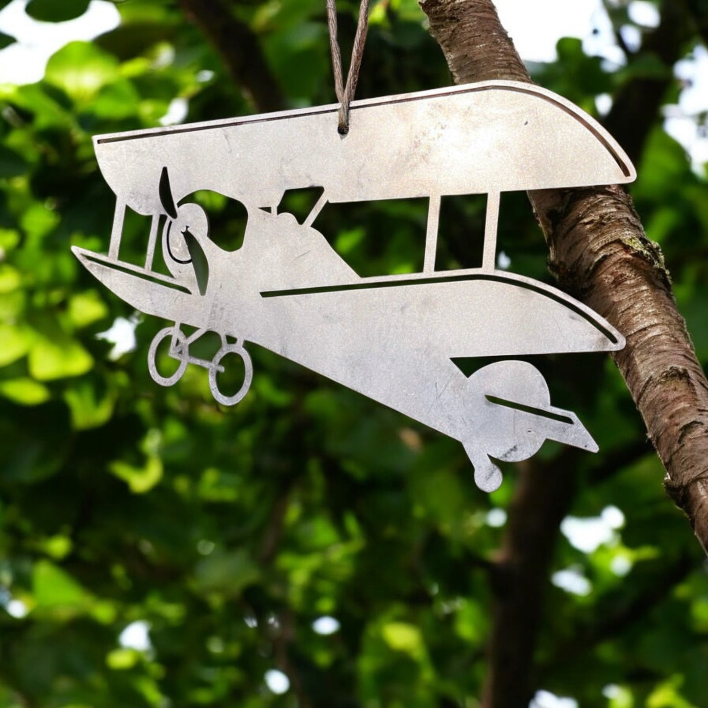 Tiger Moth Hanging Garden Art