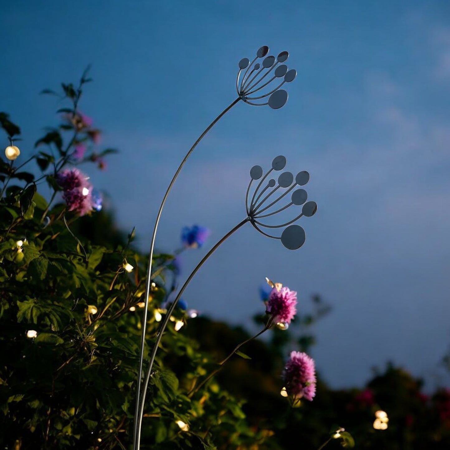 Cow Parsley Flower Garden Stakes