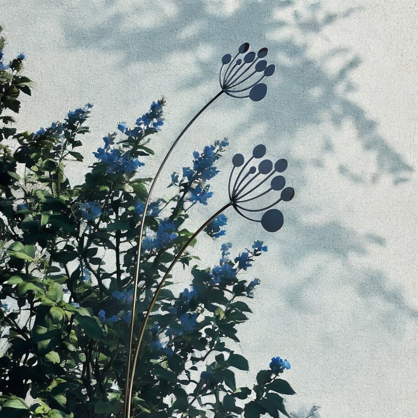 Cow Parsley Flower Garden Stakes