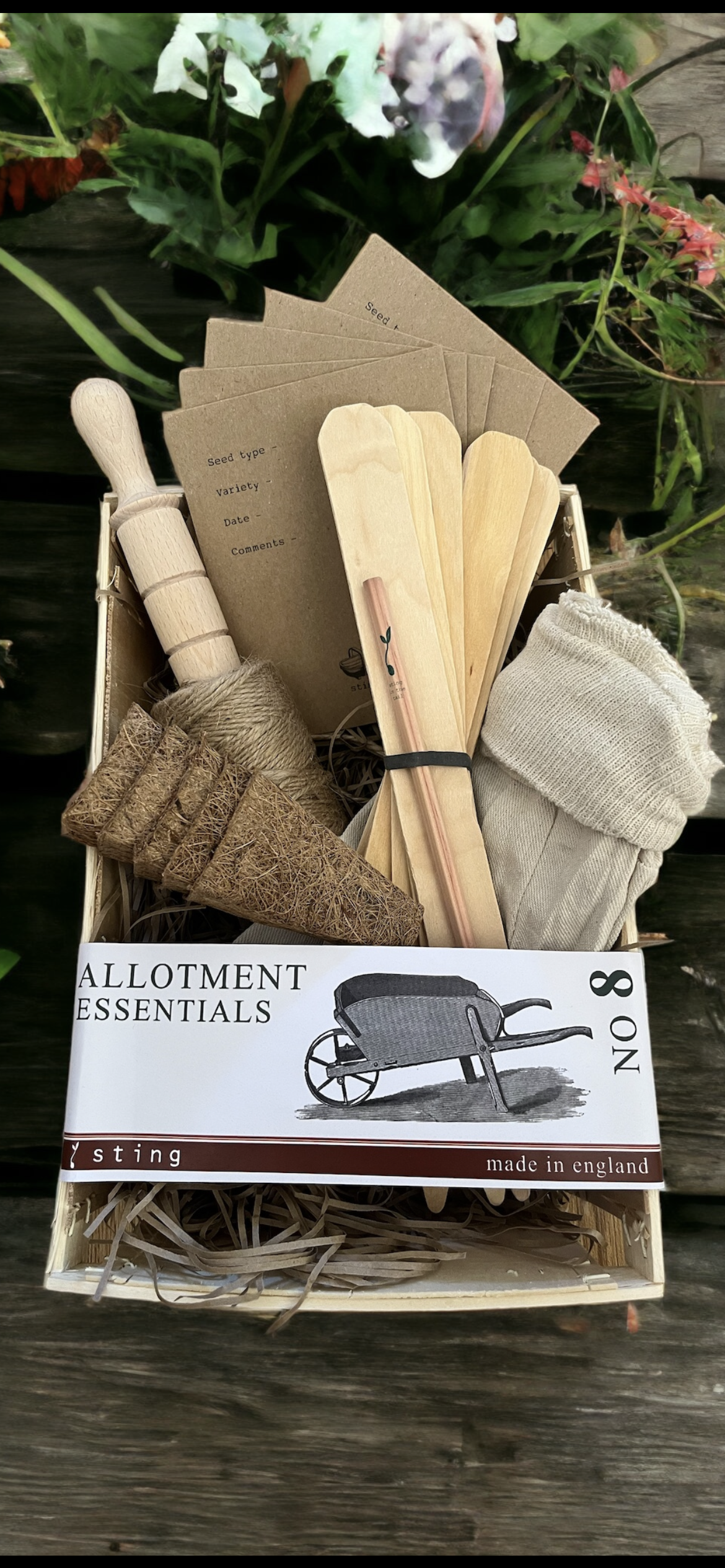 Allotment Essentials Gift for a Gardener from Fig and Rose