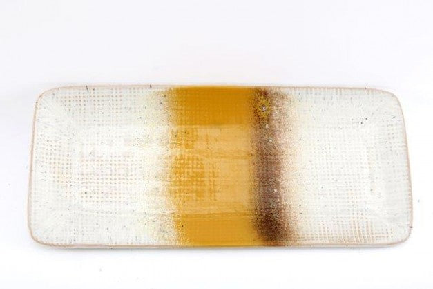 Two Tone Mustard Porcelain Dishfrom Fig and Rose