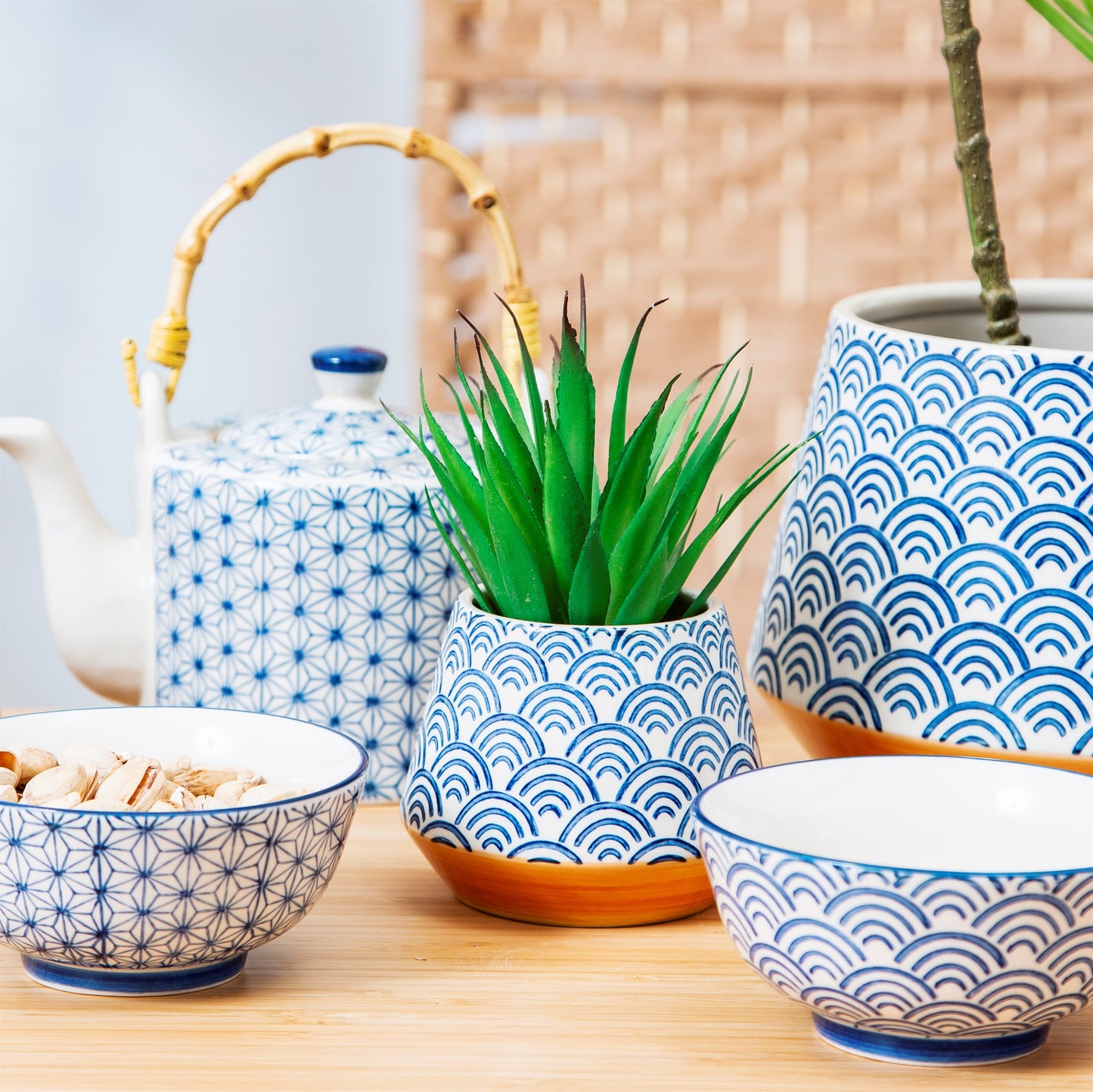 Sass & Belle Seigaiha Planter