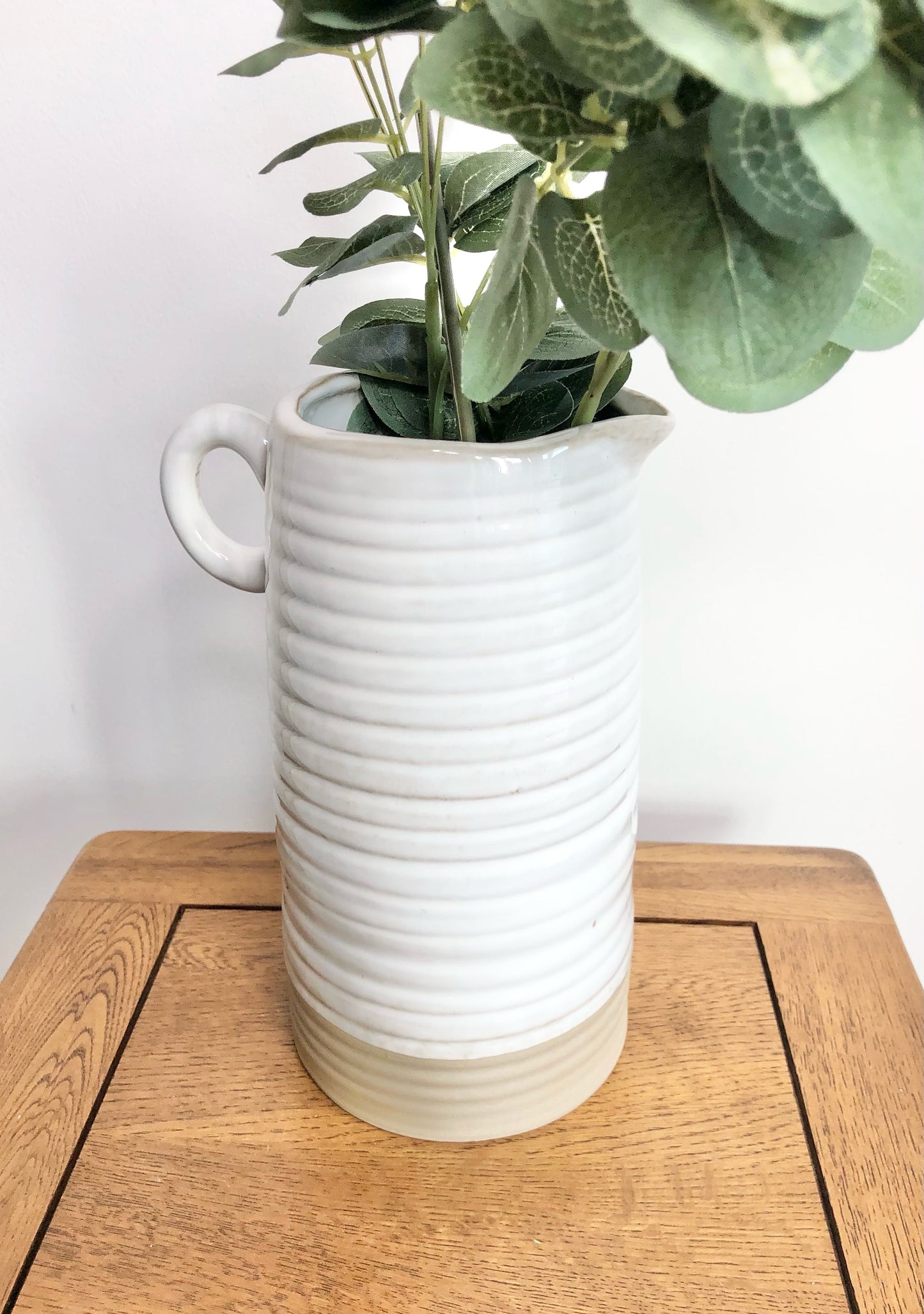 Natural Two Tone Jugfrom Fig and Rose