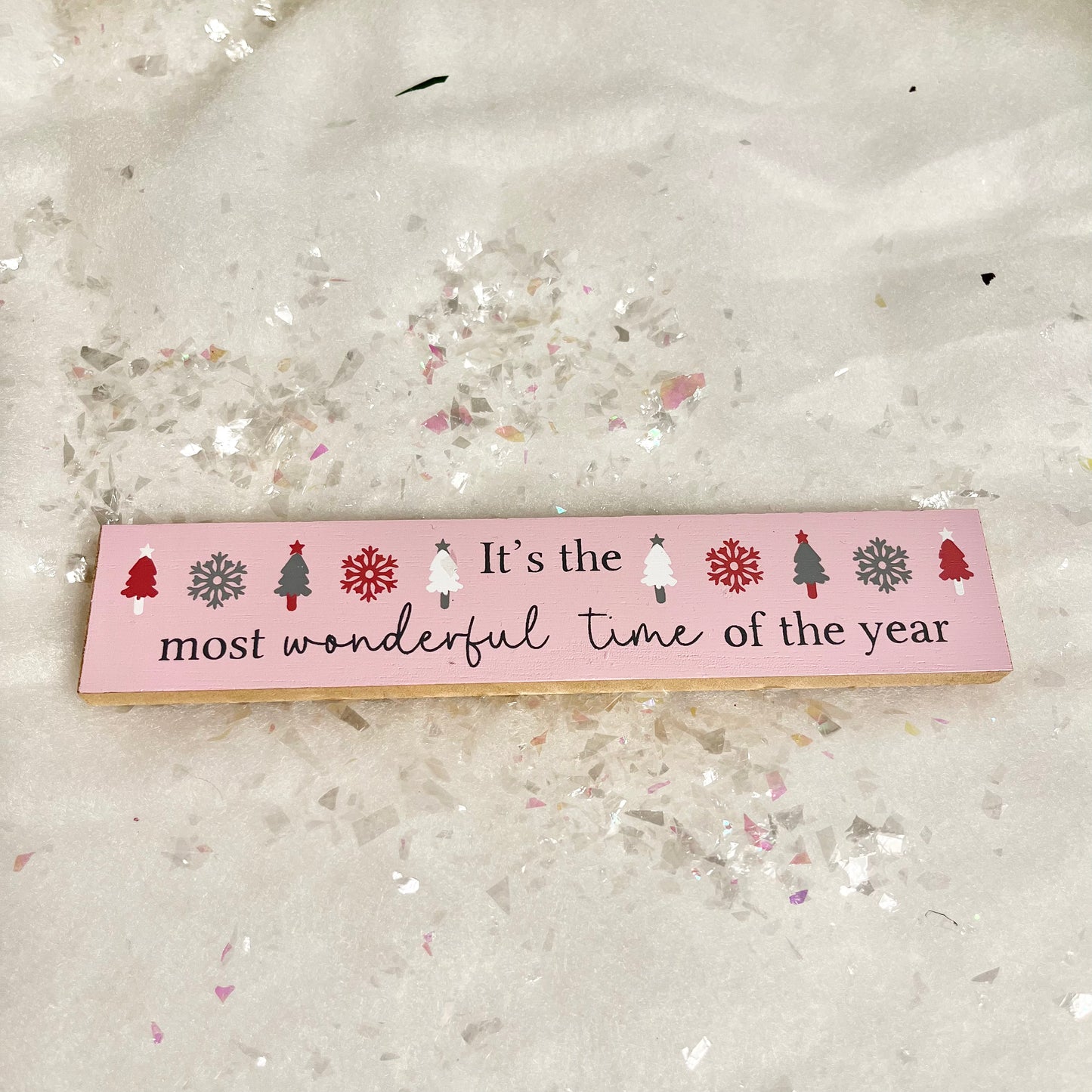 Christmas Wooden Plaques with Quotes
