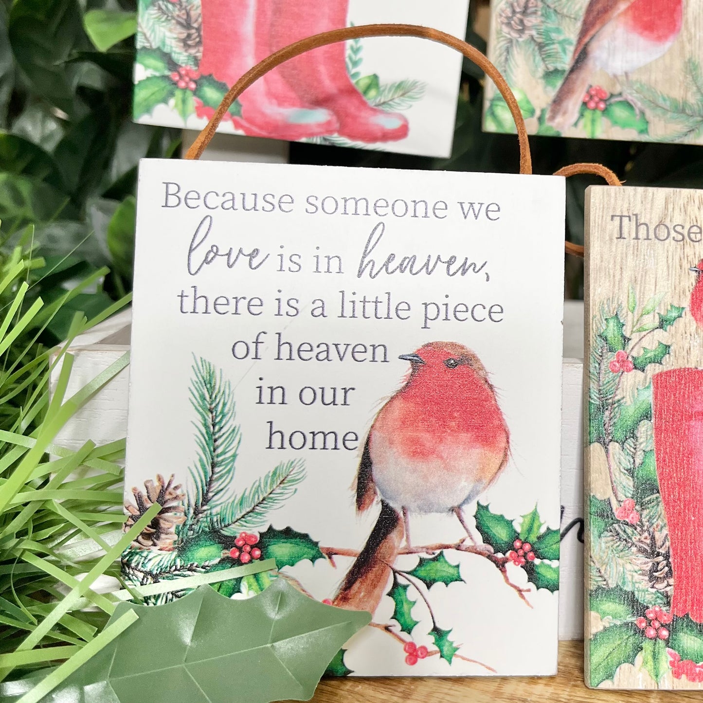 Robin Hanging Christmas Quotes