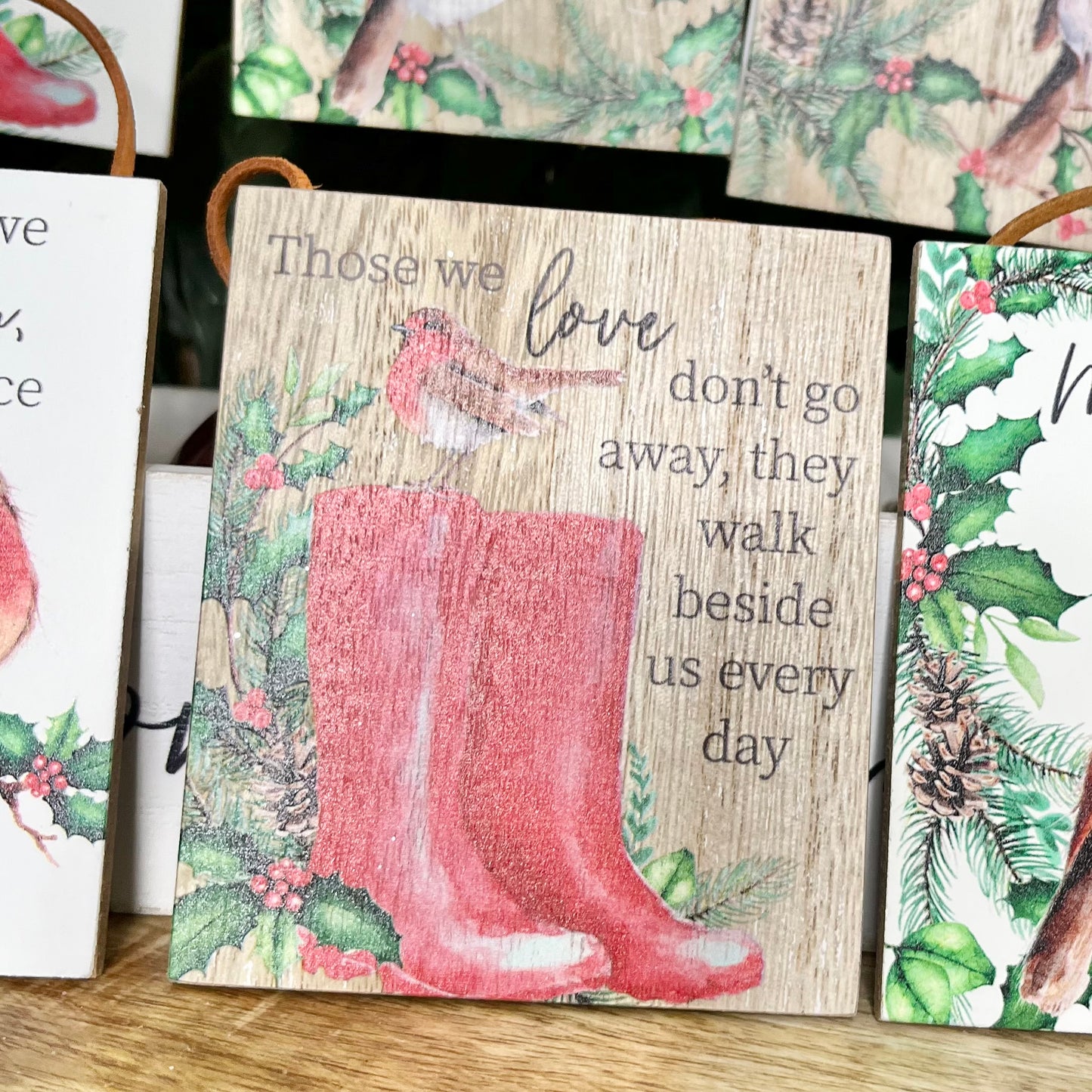 Robin Hanging Christmas Quotes