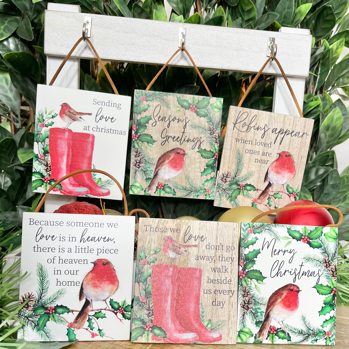 Robin Hanging Christmas Quotes