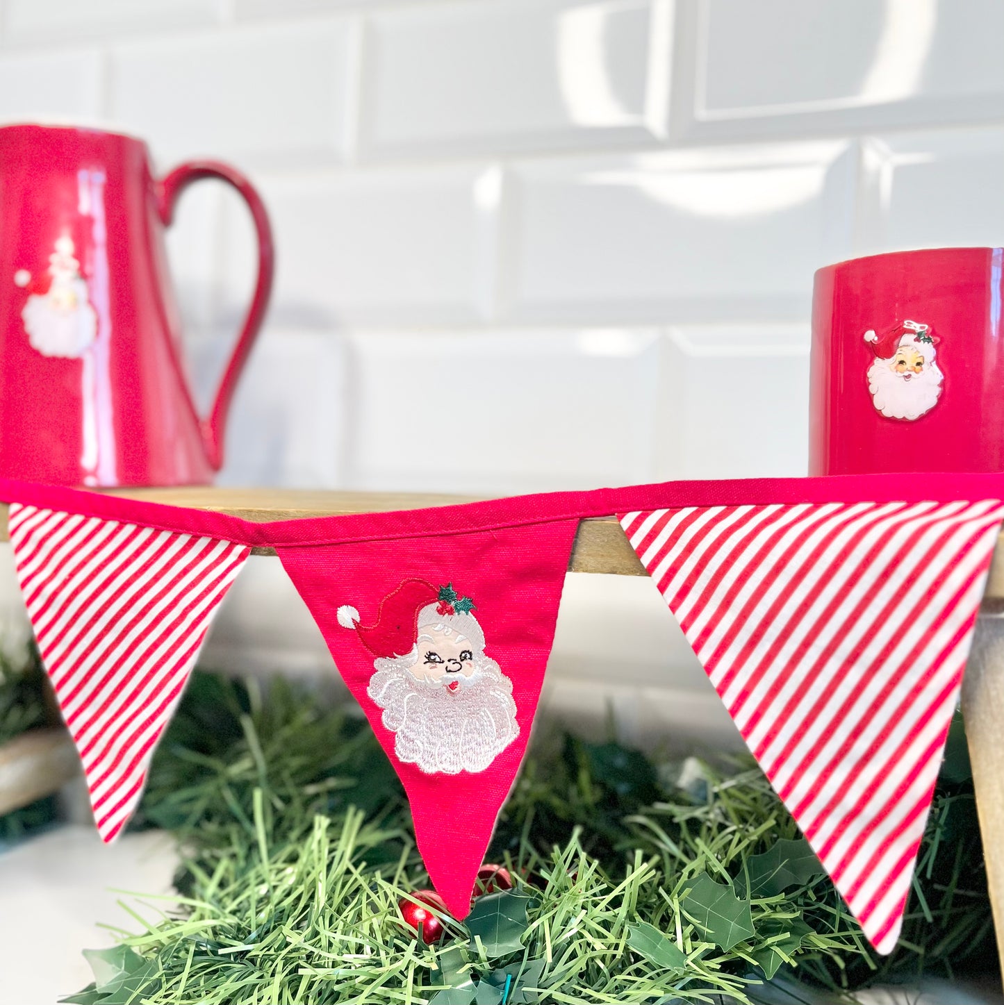 Vintage Santa Buntingfrom Fig and Rose