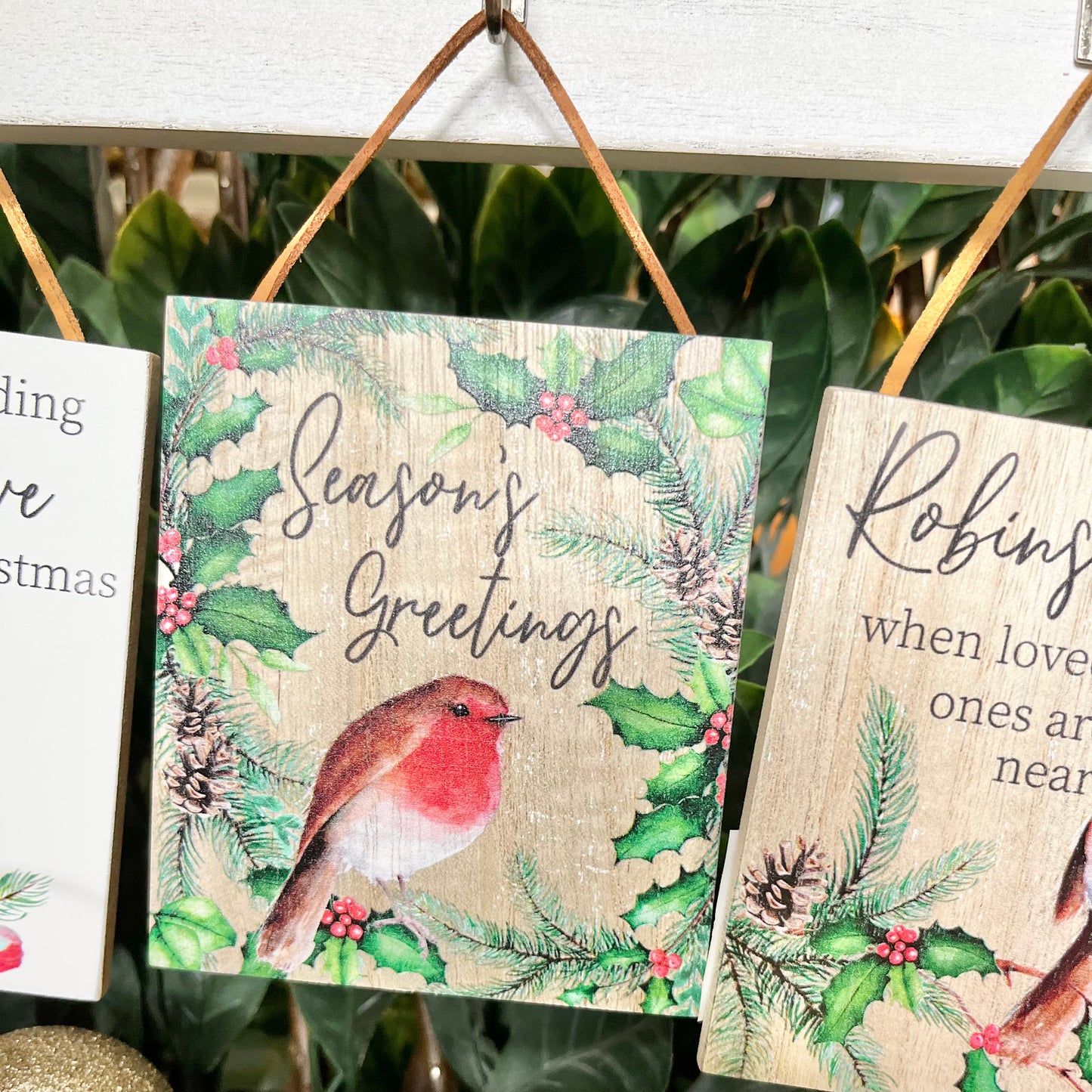 Robin Hanging Christmas Quotes