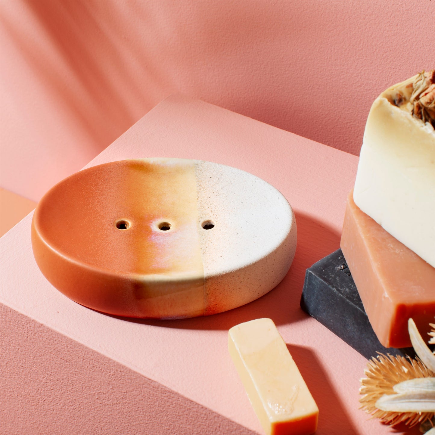 Sass & Belle Arizona terracotta bathroom accessories from Fig and Rose