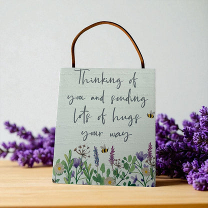 Wooden Plaques with Quotes