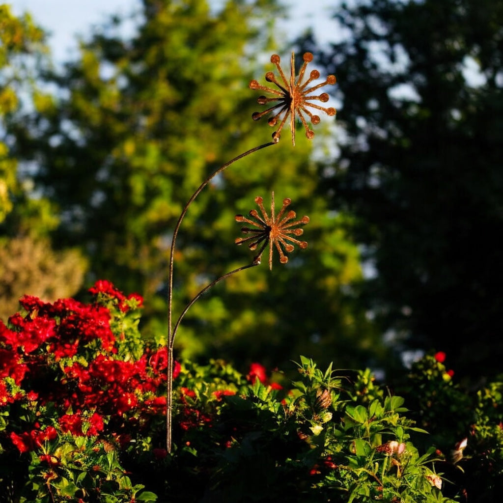 3D Metal Allium Garden Stake - Anne to add photos