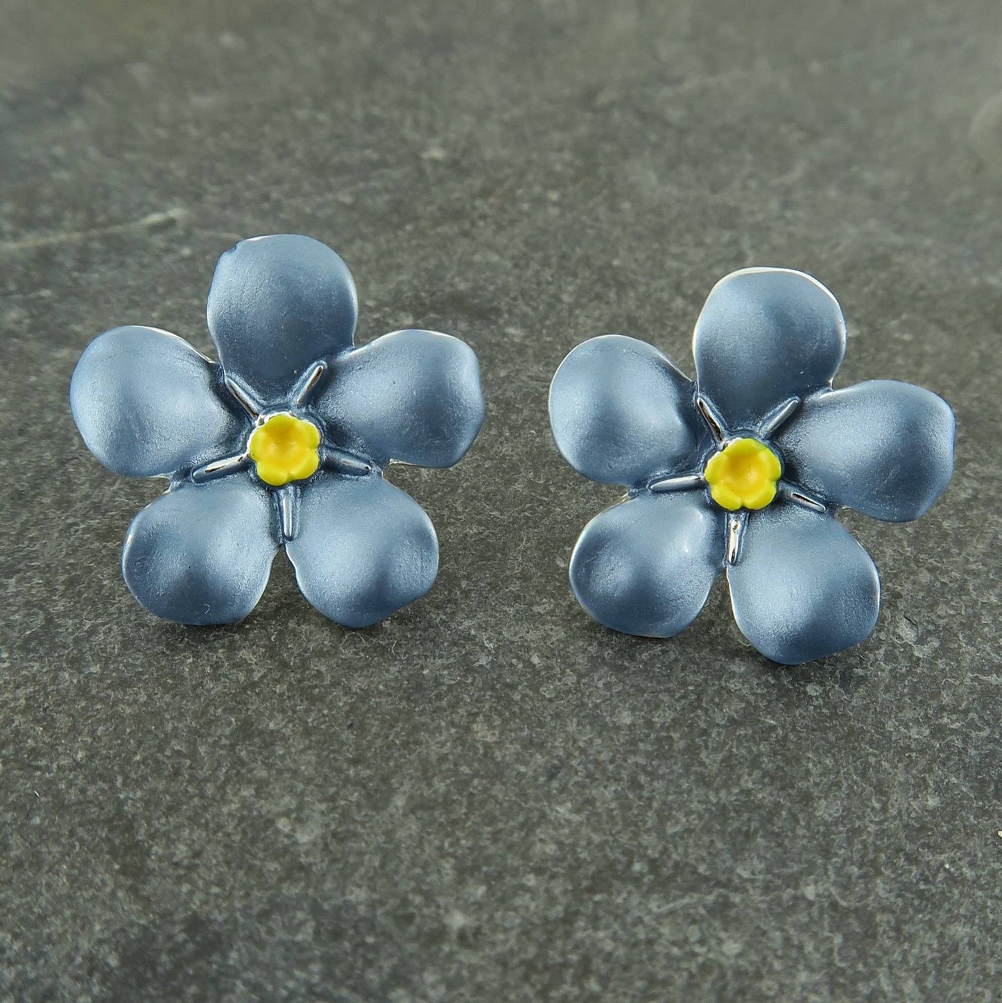 A Forget Me Not Stud Earrings available to buy from Fig and Rose Home.