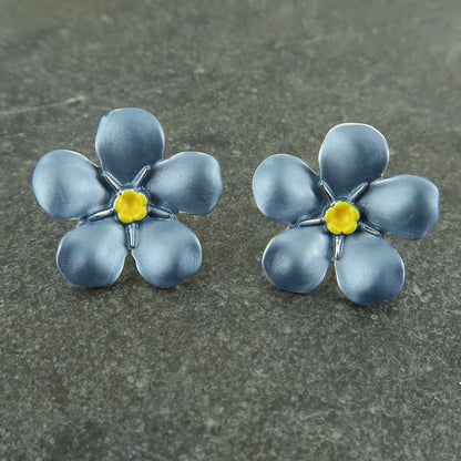 A Forget Me Not Stud Earrings available to buy from Fig and Rose Home.