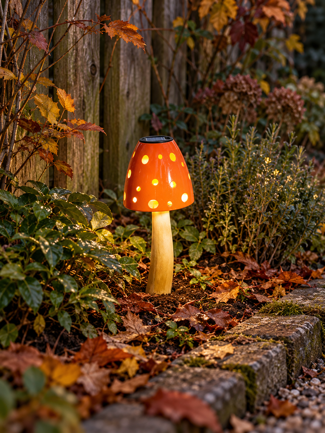 Orange Solar Toadstool