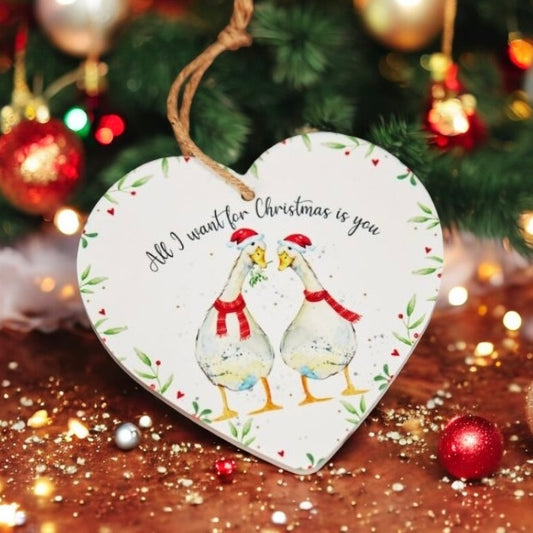 Christmas Duck Decorationfrom Fig and Rose