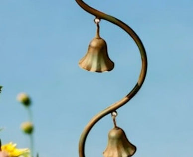 Dragonfly with Bells Garden Ornament