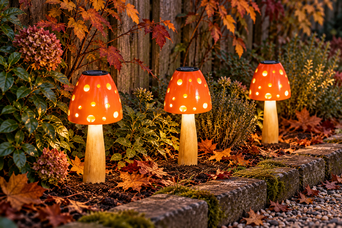 Orange Solar Toadstool