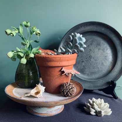 A Fox Plant Pot Companions available to buy from Fig and Rose Home.