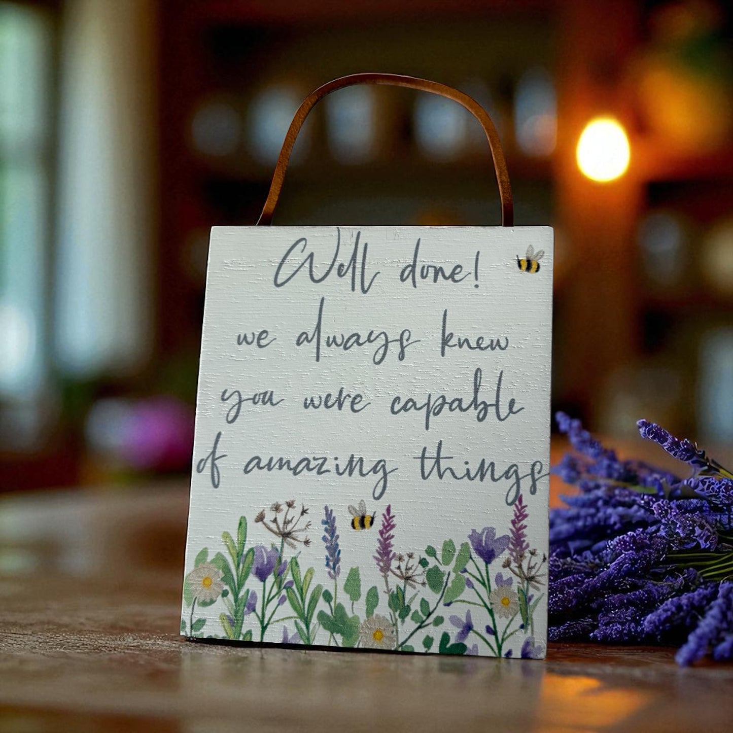 Wooden Plaques with Quotes