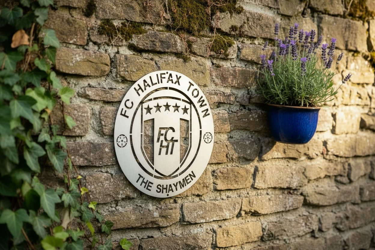 A FC Halifax Town Plaque from Fig and Rose.