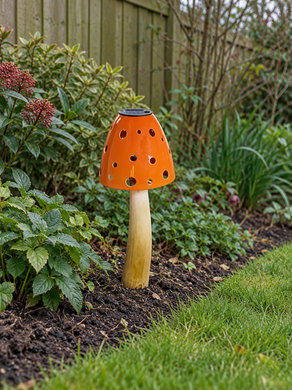 Orange Solar Toadstool